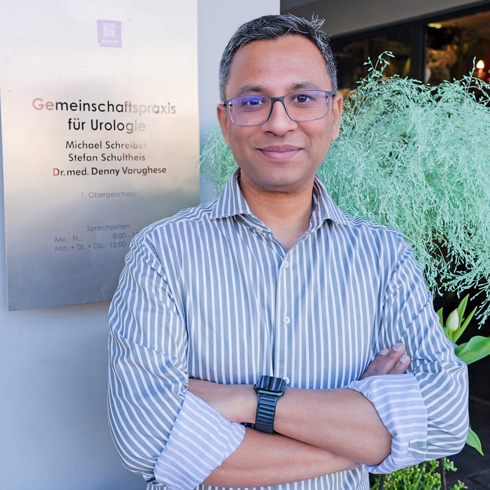 Arzt Dr. med. Denny Varughese - Urologie Ludwigsplatz in Giessen